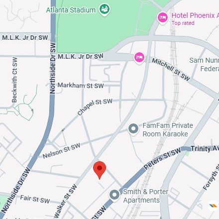 Google map 180 Walker St SW small